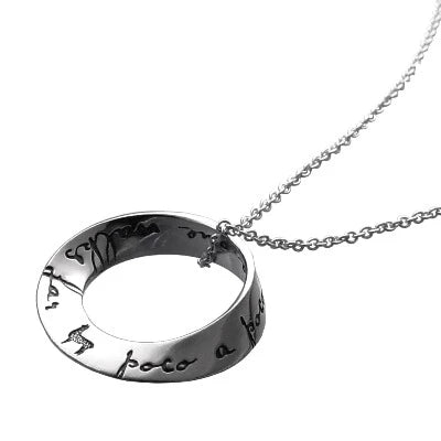 Custom letter necklaces for women-Poco A Poco Necklace in Sterling Silver