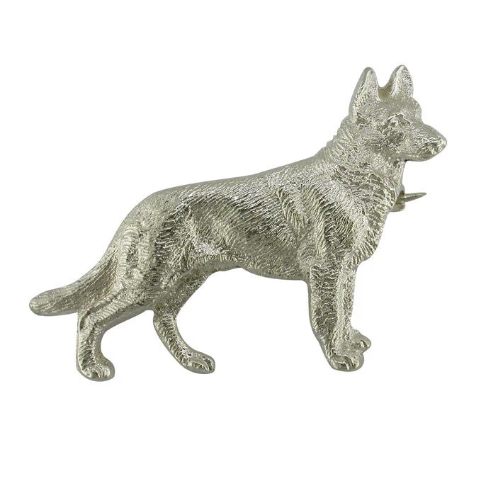 Vintage-Style Brooch-German Shepherd Brooch