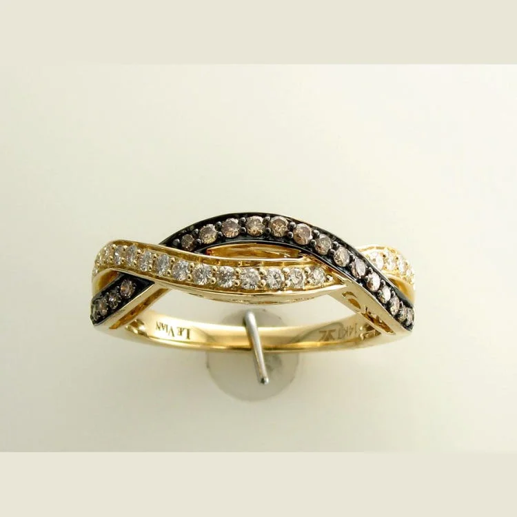 Simple wedding rings-Le Vian 14K Honey Gold Ring