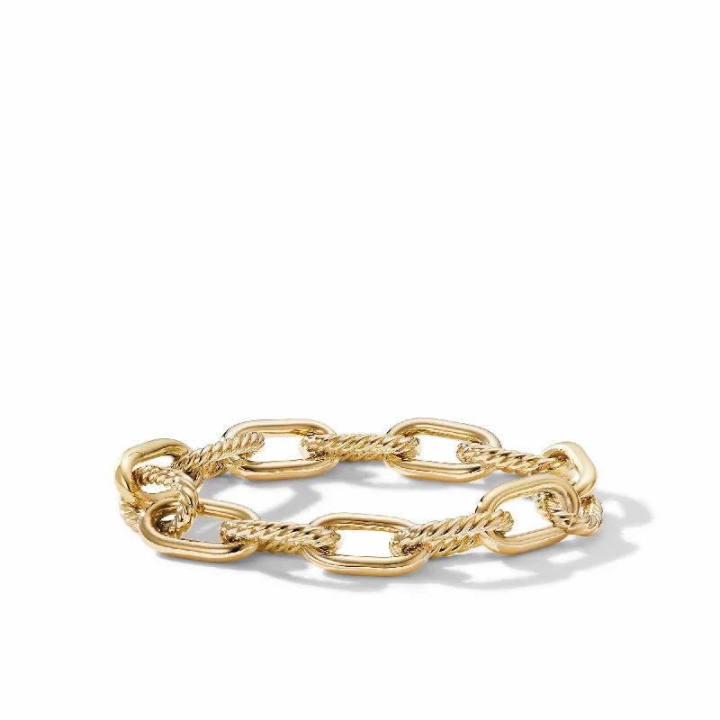 Tarot Bracelets-DY Madison Chain Bracelet in 18K Yellow Gold