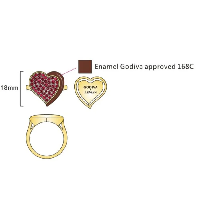 Geometric engagement rings-Le Vian 14K Strawberry Gold Ring