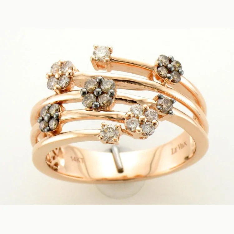 Vintage engagement rings for women-Le Vian 14K Strawberry Gold Ring