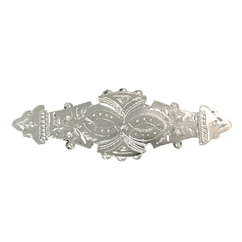 New Arrival Brooch-Silver Horse Shoe Brooch