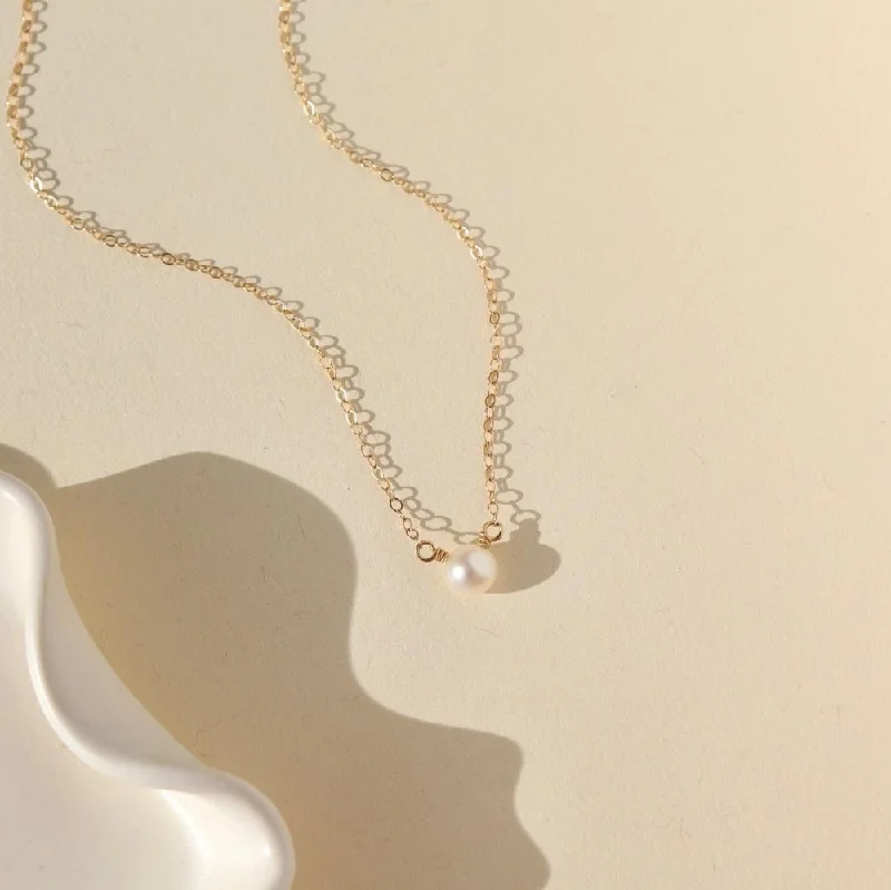 Stylish pendants for necklaces-Margot Necklace in 14k Gold