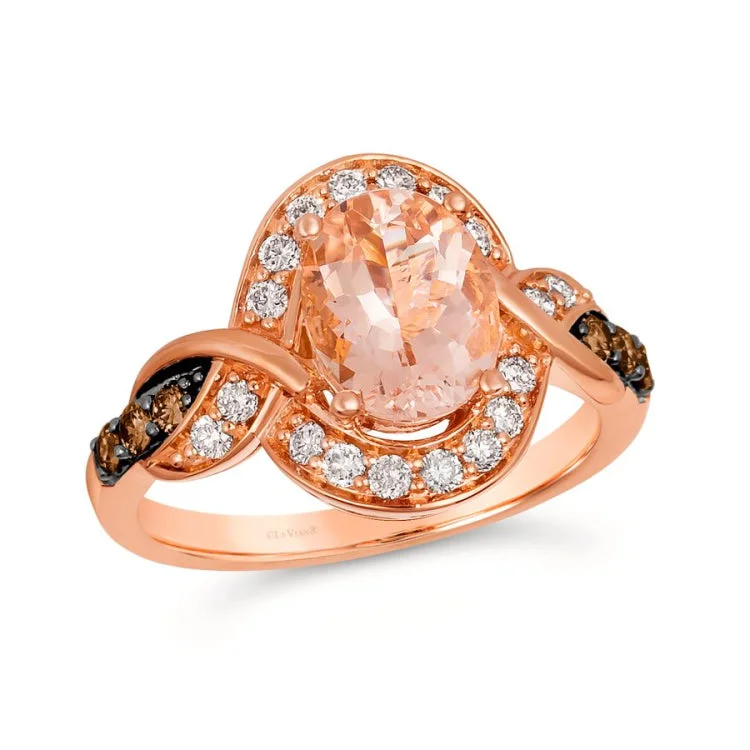 Rose gold engagement rings-Le Vian 14K Strawberry Gold Ring