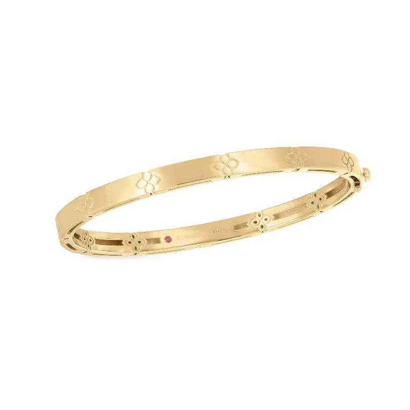 Monogrammed Bracelets-Narrow Love in Verona Bangle