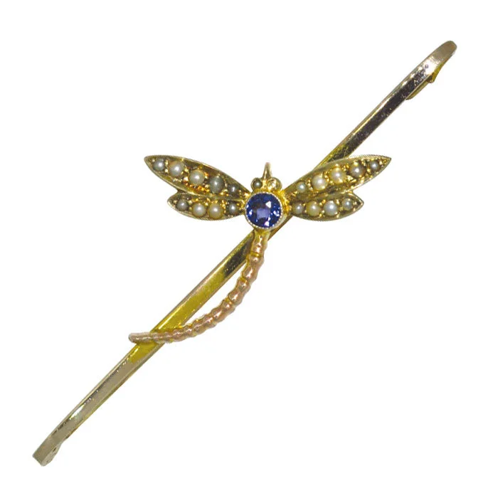 Elegant Crystal Brooch-Dragonfly Brooch