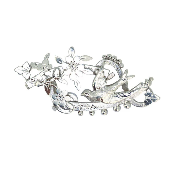 Cute Pin Brooch-Silver Bird Brooch