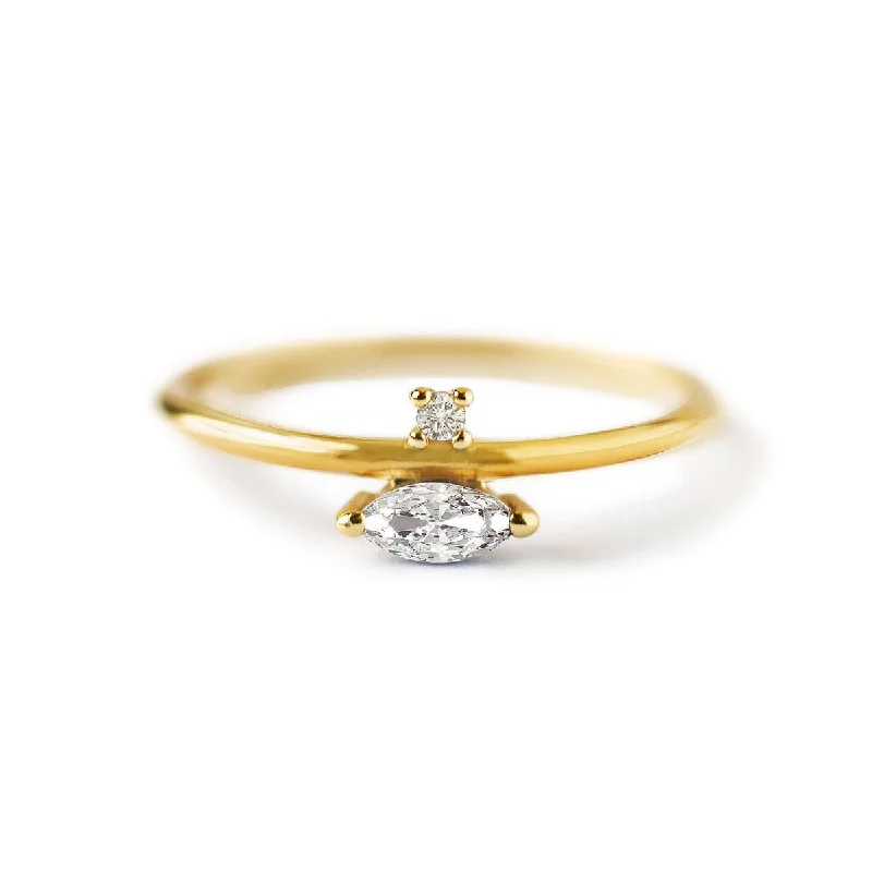 Women’s rings-Marquise Band Ring