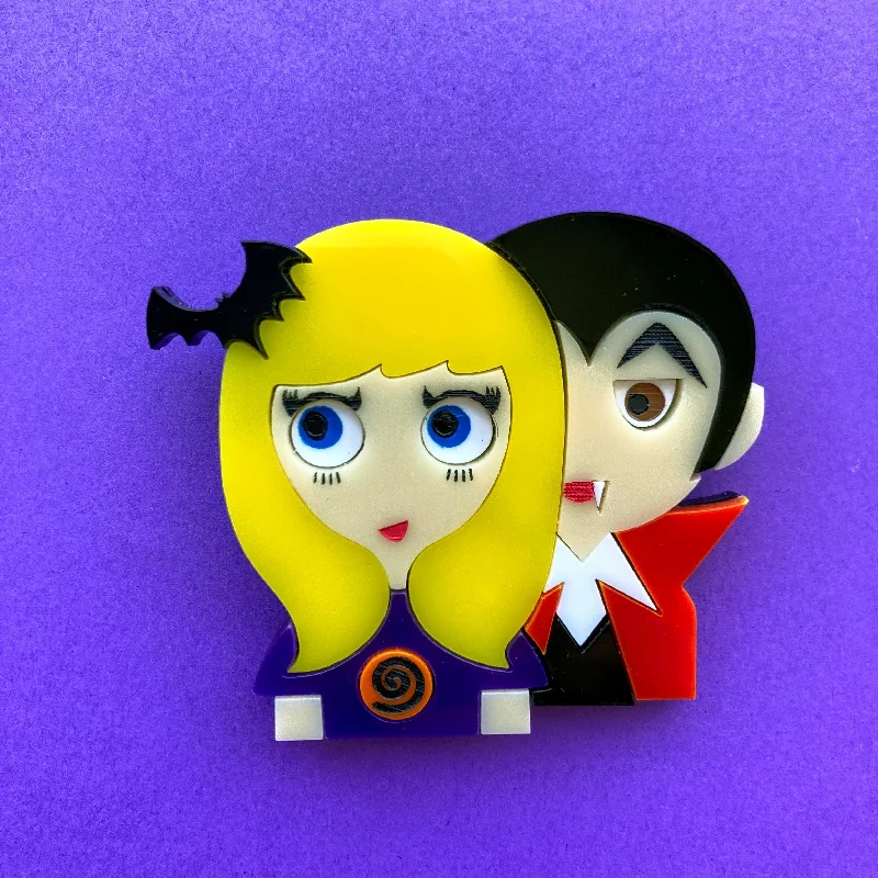 Bohemian Brooch-VAMPIRE Acrylic Brooch 🧛‍♂️ Halloween 2021 limited edition