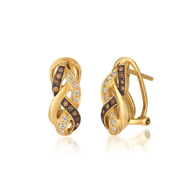 Stylish Hoop Earrings For All Occasions-Le Vian Chocolatier® Earrings