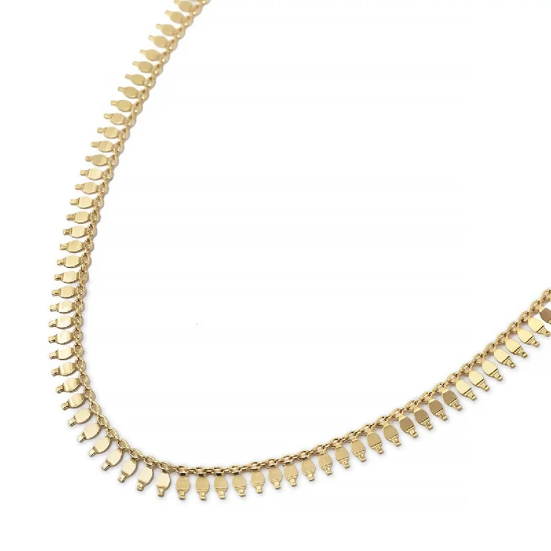 Classic bar necklaces for gifts-Cleo Chain Necklace