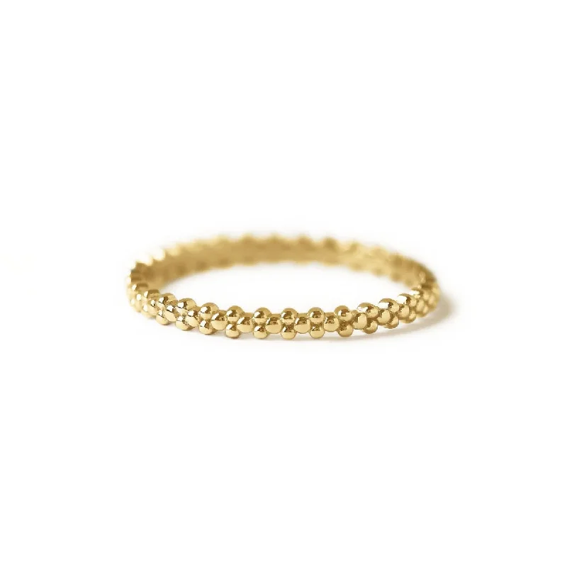 Infinity rings-Eternity Bead Ring