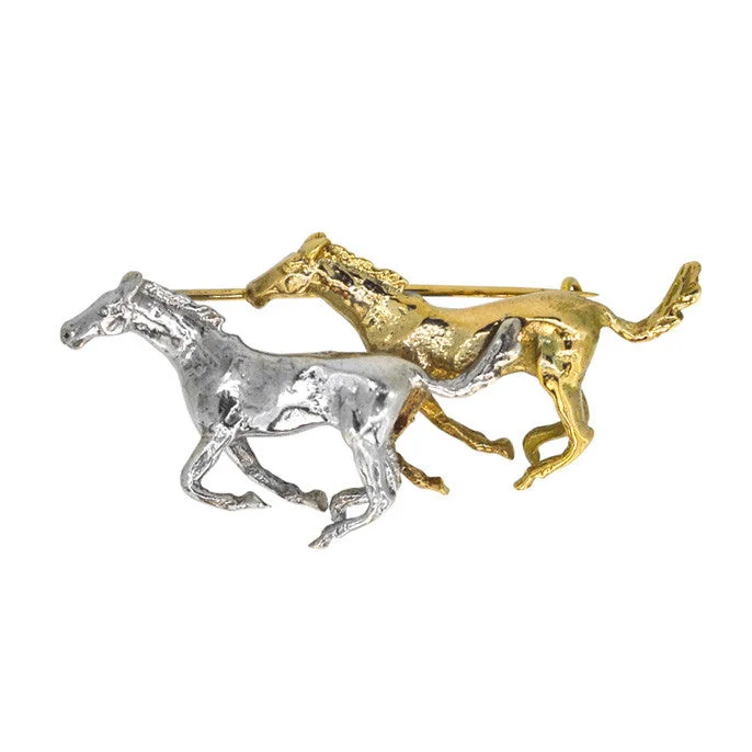 Collector's Brooch-Galloping Horse Brooch