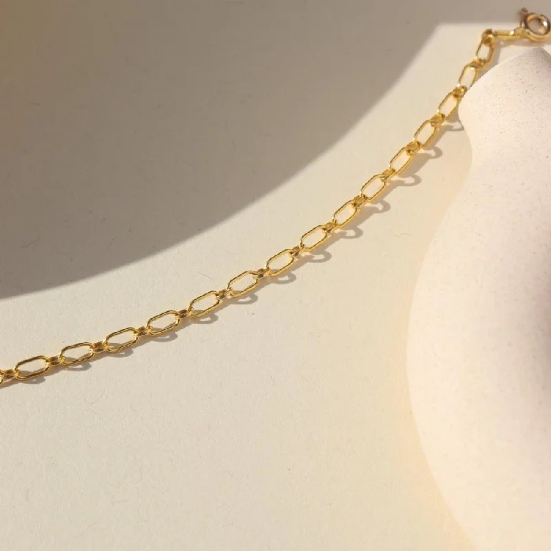 Gemstone necklaces for anniversary gifts-Brooklyn Chain