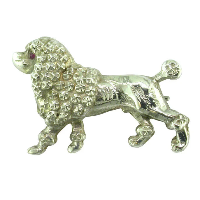 Unique Design Brooch-Poodle Brooch