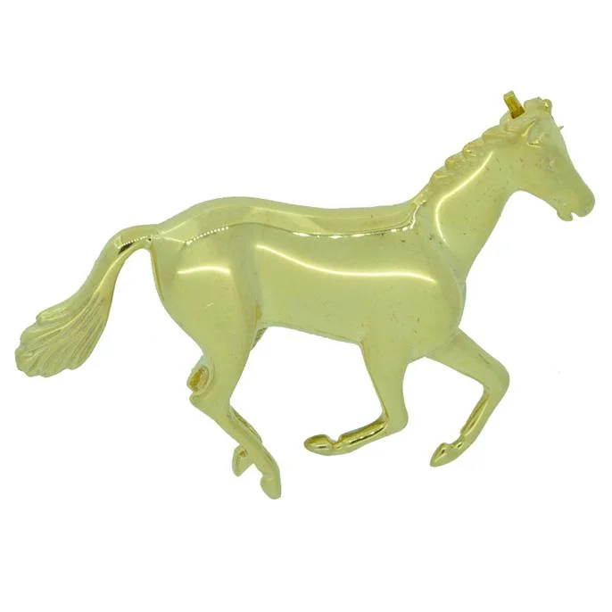 Luxury Brooch Pin-Gold Horse Brooch