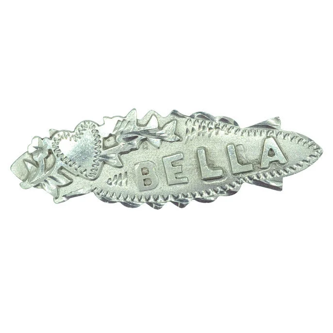 Unique Fashion Brooch-Bella Name Brooch