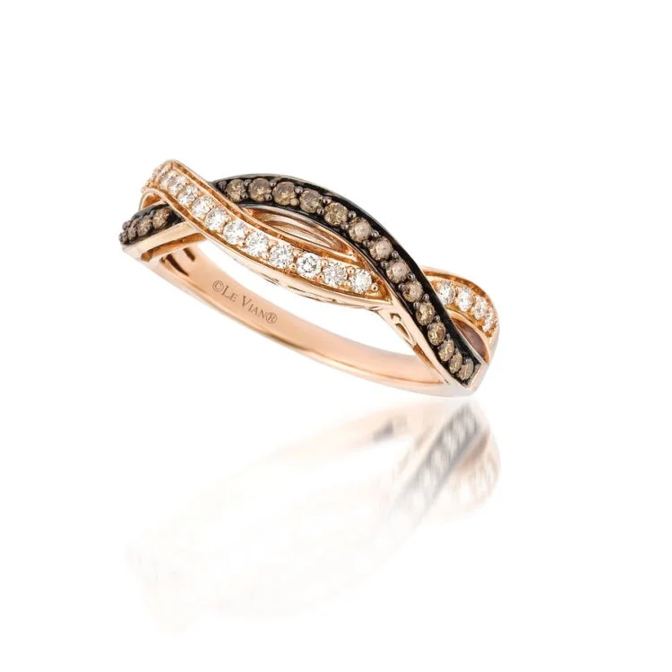 Custom diamond rings-Le Vian 14K Strawberry Gold Ring