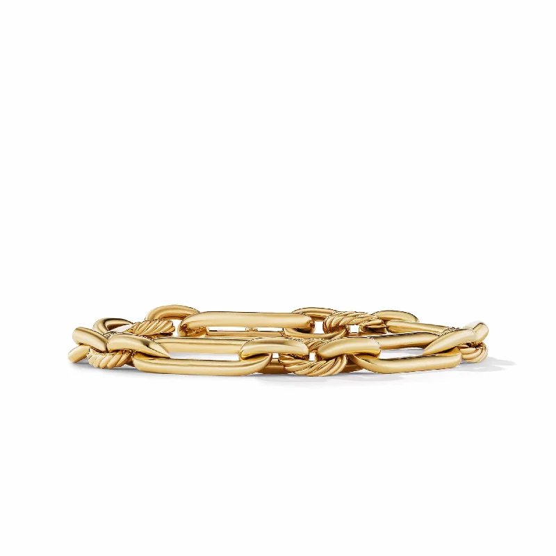 Tribal Bracelets-Lexington Chain Bracelet in 18K Yellow Gold