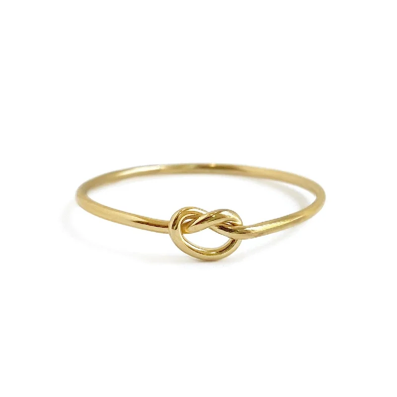 Luxurious wedding rings-Knot Ring