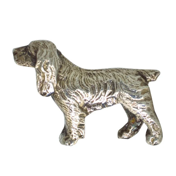 Customizable Brooch-Spaniel Dog Brooch